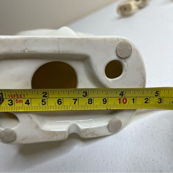 Vintage Ceramic Angel Night Light Bed Table Lamp 9.75 Inches White UNTESTED READ - Picture 13 of 14